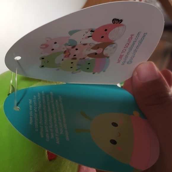 SQUISHMALLOWS™ Rutabaga the Caterpillar 7.5in - Picture 7 of 7